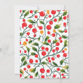 Kleurrijk  vrolijk en helder kerstfeest (Achterkant)