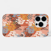 kleurrijk vrouwelijk abstract mozaïek Case-Mate iPhone case (Achterkant (horizontaal))
