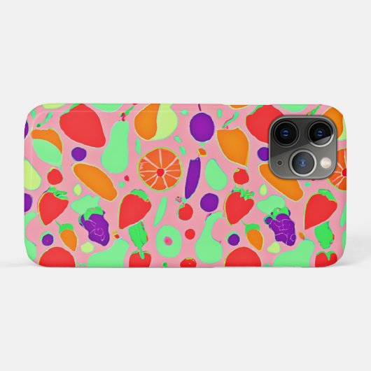 Kleurrijk Vruchtbaar Spectrumpatroon Case-Mate iPhone Case (Achterkant (horizontaal))