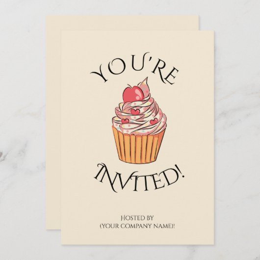 Kleurrijk werk Milestone Celebration Uitnodiging (Voorkant / Achterkant)