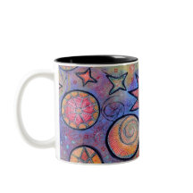 Kleurrijk, Whimsical Celestiaal Kosmosontwerp