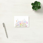 kleurrijk wild bloemveld post-it® notes (Kantoor)