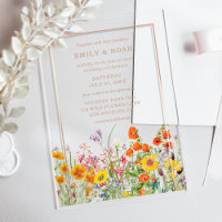 Kleurrijk Wildbloemen Landelijk Huwelijk