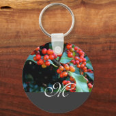 Kleurrijk wintercadeau sleutelhanger (Voorkant)