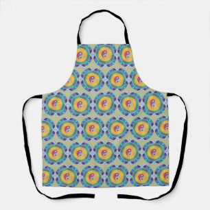 Kleurrijk Yin Yang-patroon Schort