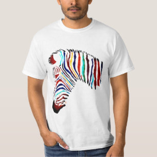 Kleurrijk Zebra Shirt
