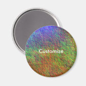 Kleurrijk Zee Bed II - Sjabloon Magneet (Voorkant / Achterkant)