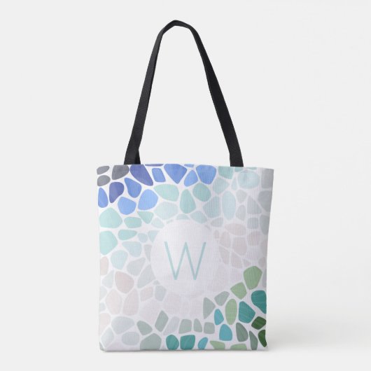 Kleurrijk Zee Draagtas (Achterkant)