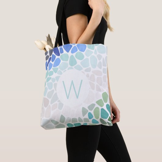 Kleurrijk Zee Draagtas (Dichtbij)