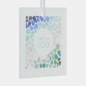 Kleurrijk Zee Glass Keepomwille Glas Ornament (Voorkant Rechts)