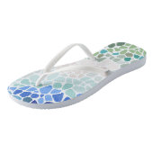 Kleurrijk Zee Teenslippers (Schuin)