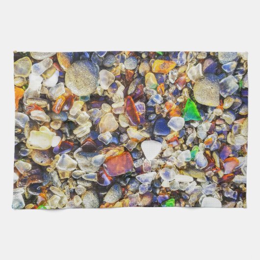 Kleurrijk Zee Theedoek (Horizontaal)