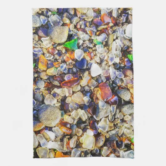 Kleurrijk Zee Theedoek (Verticaal)