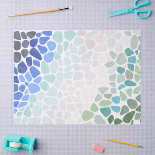 Kleurrijk Zee Tissuepapier (Craft)