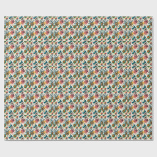 Kleurrijk Zonnebloem Schilder Spatpatroon Kunstwer Cadeaupapier