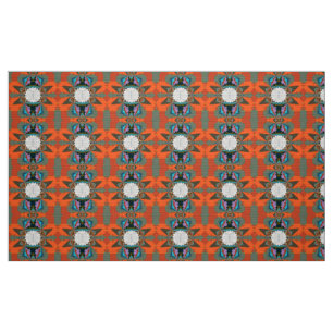 Kleurrijk Zuid-Western geometrisch patroon Stof