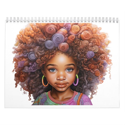 Kleurrijke 12 maanden kalender (Hoes)