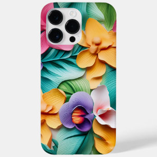  KLEURRIJKE 3-D LOOK ORCHIDEBLOEMEN Case-Mate iPhone 14 PRO MAX HOESJE