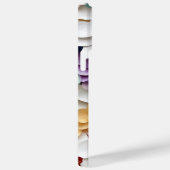  KLEURRIJKE 3-D LOOK ORCHIDEBLOEMEN Case-Mate iPhone CASE (Achterkant / Rechts)