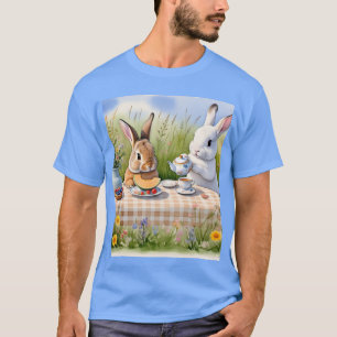 Kleurrijke 3D digitale kunst T-shirt Perfect Fit