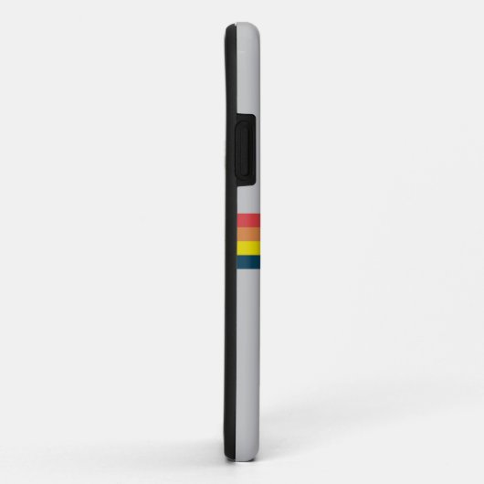 Kleurrijke 80s Retro Stripes Case-Mate iPhone Case (Achterkant/rechts)