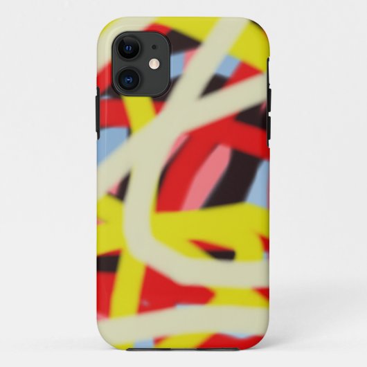 kleurrijke 8773 abstracte kunst Case-Mate iPhone case (Achterkant)