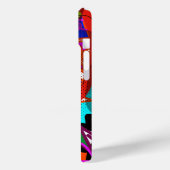 Kleurrijke & aangepaste clave muzieknoot Case-Mate iPhone case (Achterkant / Links)