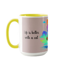 Kleurrijke Aanpassen Abstracte Pop Art Cool Cat