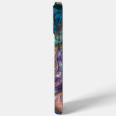 Kleurrijke Abalone Rippled Waves Case-Mate iPhone Case (Achterkant / Links)