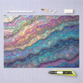 Kleurrijke Abalone Ripples Tissue Paper Tissuepapier (Craft)