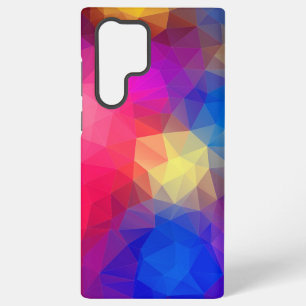 Kleurrijke abstracte achtergrond samsung galaxy hoesje
