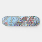 Kleurrijke Abstracte Art Print Skateboard (Horizontaal)