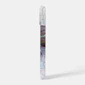 Kleurrijke Abstracte bloem Moderne fractale kunst iPhone 15 Hoesje (Linkerkant)