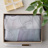 Kleurrijke Abstracte bloem Moderne fractale kunst Tissuepapier (Geschenk)