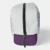 Kleurrijke Abstracte bloem Moderne fractale kunst Toilettasje (Rechts)