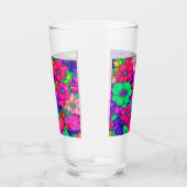 Kleurrijke Abstracte Bloemen #77 Glas (Rechts)