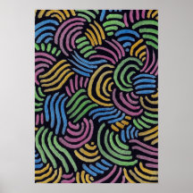 Kleurrijke abstracte bogen