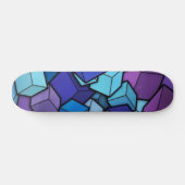 Kleurrijke Abstracte boxen skateboard (Horizontaal)