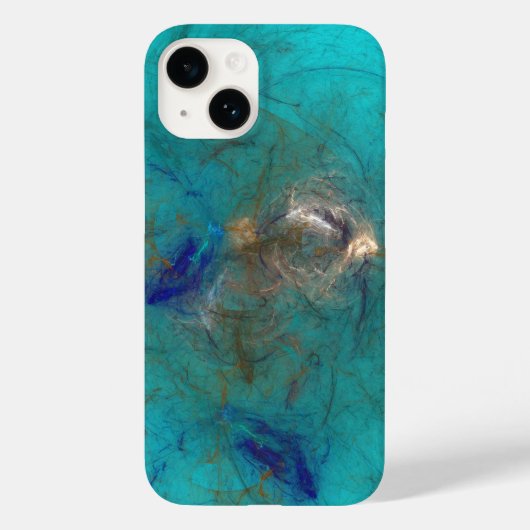 Kleurrijke abstracte Case-Mate iPhone case (Achterkant)