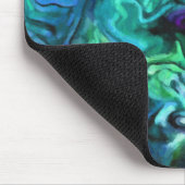 Kleurrijke abstracte designkleuren muismat (Hoek)