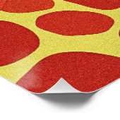 Kleurrijke Abstracte dierenkunst Perfect Poster (Hoek)