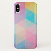 Kleurrijke abstracte driehoeken achtergrond Case-Mate iPhone case (Achterkant)