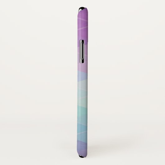 Kleurrijke abstracte driehoeken achtergrond Case-Mate iPhone case (Achterkant / rechts)