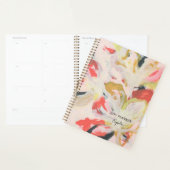 Kleurrijke Abstracte Floral Art Custom Name Planne Planner (Display)