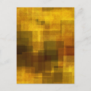 , kleurrijke abstracte geometrie briefkaart