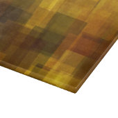 , kleurrijke abstracte geometrie snijplank (Hoek)