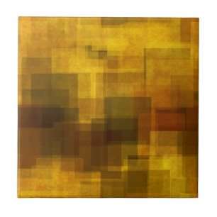 , kleurrijke abstracte geometrie tegeltje