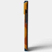 Kleurrijke Abstracte Golven Hoesje-Mate Case-Mate iPhone Case (Achterkant / Links)