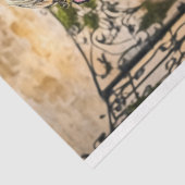 Kleurrijke Abstracte Gotische Parijse Gargoyle Dec Tissuepapier (Detail)