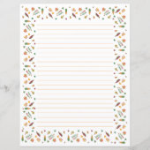 Kleurrijke Abstracte herfst lekt papier (Voorkant)